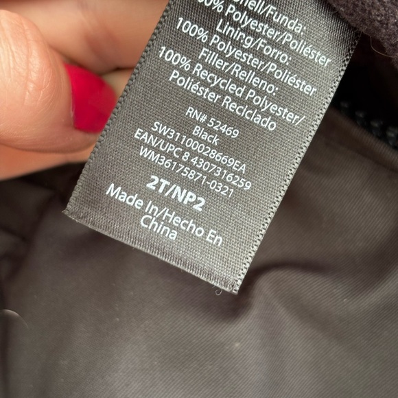 Swiss Tech Black Winter Overalls with Reflective Strips - Picture 5 of 6